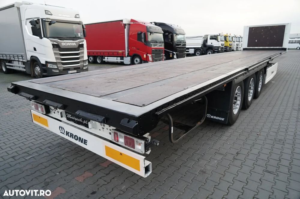 Krone REMOCATOR JOS + CÂRLIGE, CONTAINERE / CINGURI DE ÎNCĂRCARE / MEGA - 15