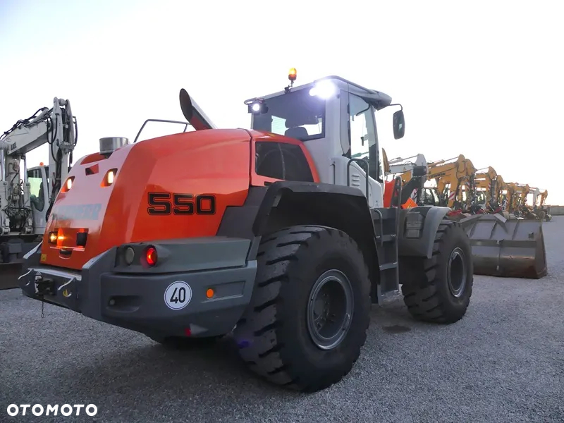 Liebherr L550 Z Niemiec / Szybkozłącze Łyżka + widły / Super Stan / - 8