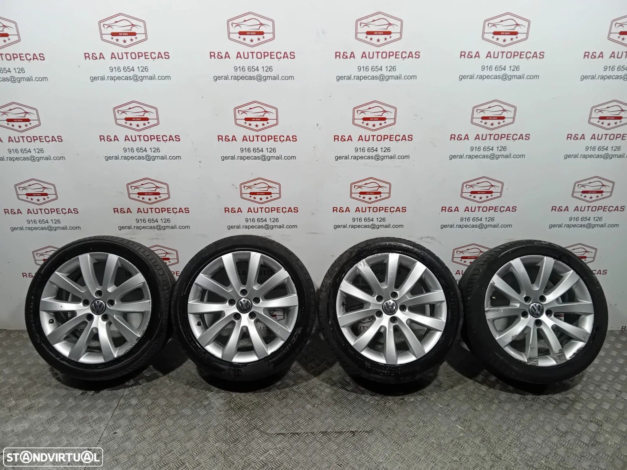 Jantes Vw Originais R17 Sirocco - 1