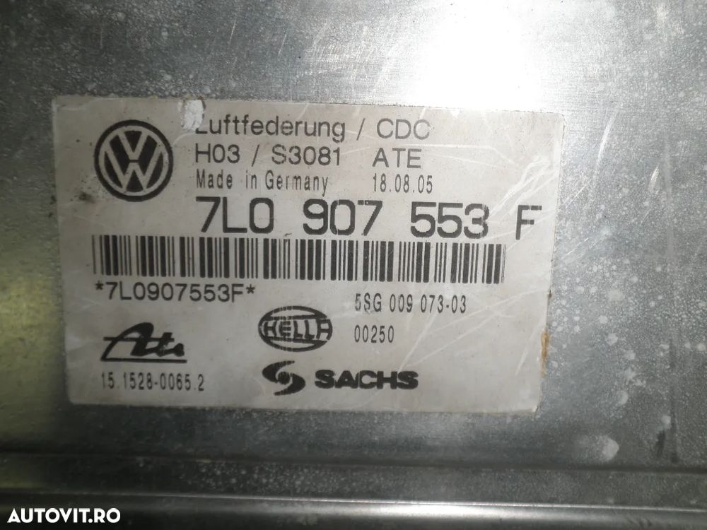Calculator Suspensie VW Touareg , Porsche Cayenne , 7L0907553F - 3