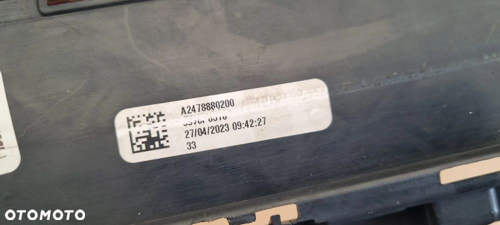 Mercedes GLB X247 2019- Atrapa Grill Zderzak przód oryginał - 10