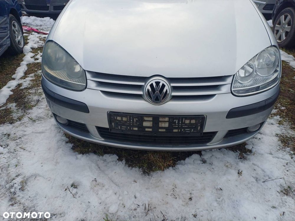 KOMPLETNY PRZÓD MASKA ZDERZAK VOLKSWAGEN GOLF V LA7Q - 7