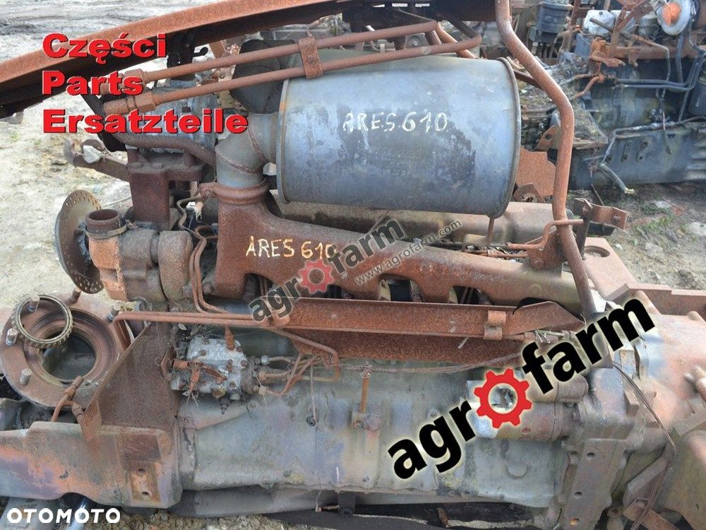Renault Ares 610 części, skrzynia biegów, oś - 2