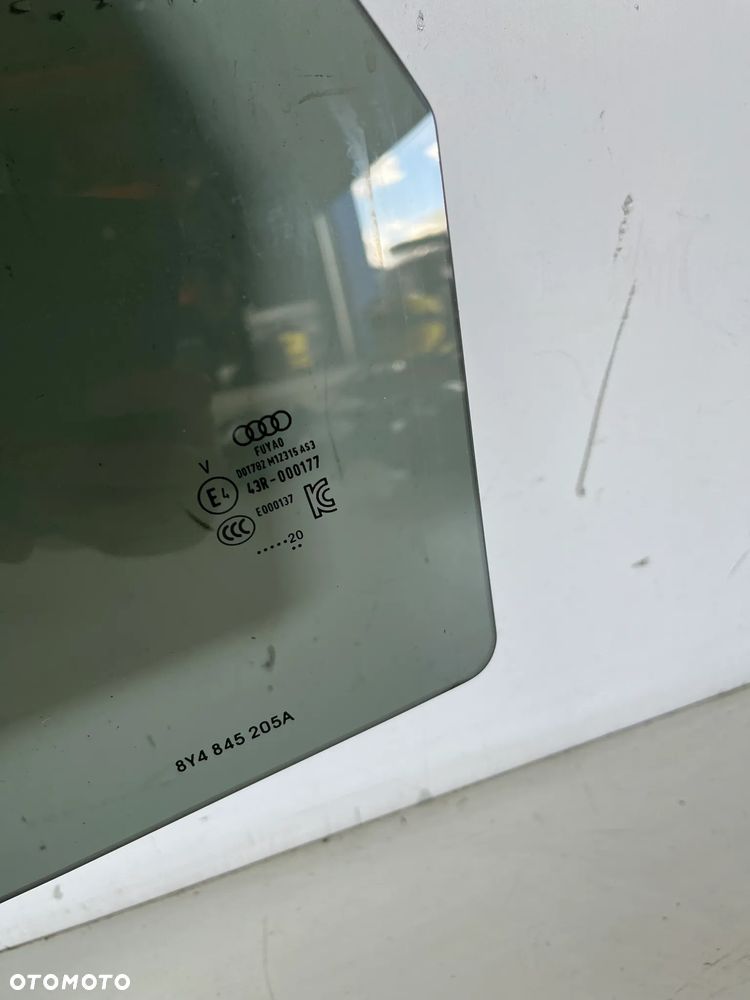 AUDI  8Y A3 LIFT SZYBA DRZWI LEWA LEWY TYŁ 20R  SPORTBACK 8Y4845205A - 3