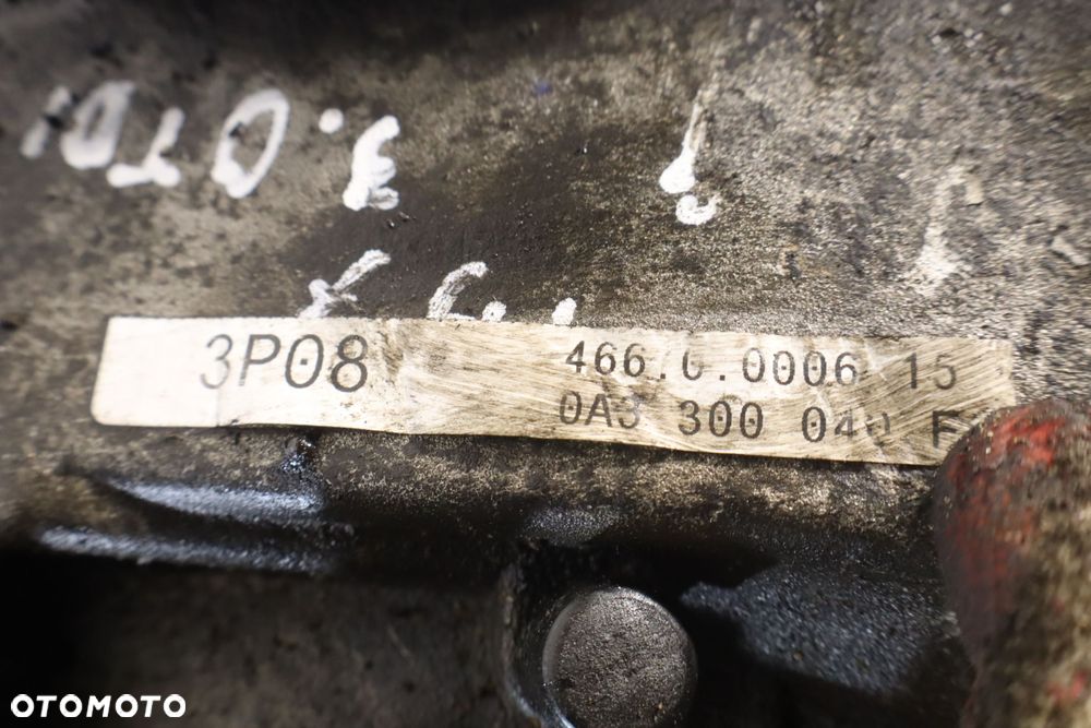 SKRZYNIA BIEGÓW 6 BIEGOWA AUDI A4 B7 3.0TDI 0A3300040F - 6