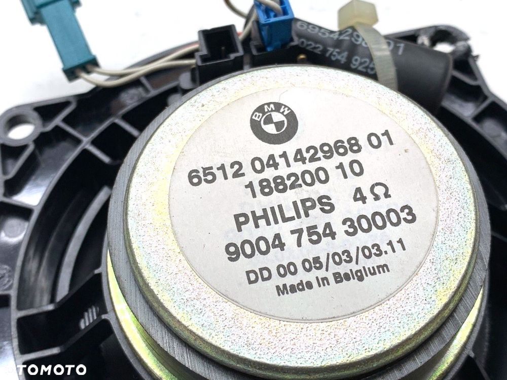 GŁOŚNIKI KOMPLET  BMW 1 (E87) 2003 - 2013 118 d 90 kW [122 KM] olej napędowy 2004 - 2007 - 4