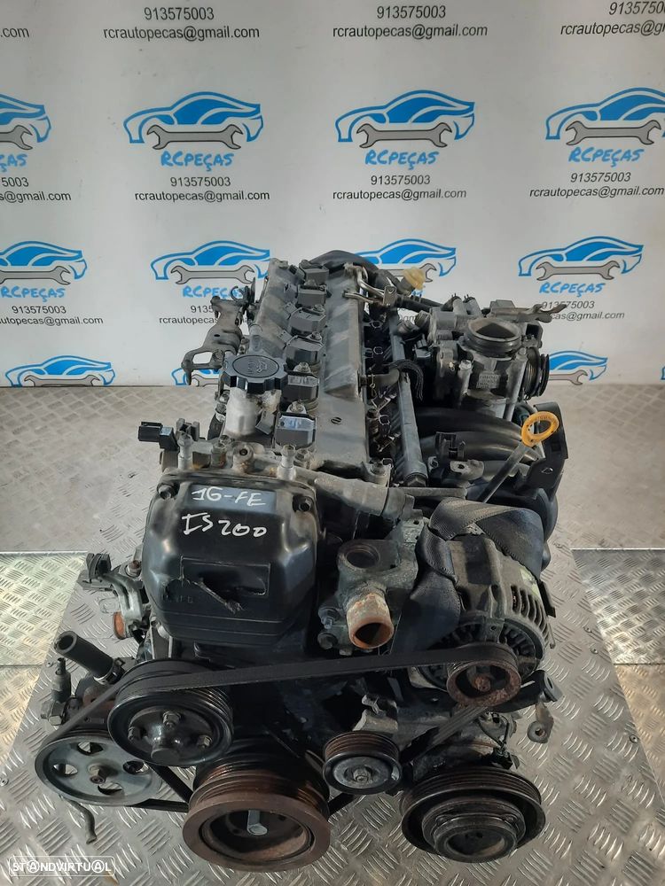 MOTOR COMPLETO TOYOTA/LEXUS IS200 IS 200 24V 155CV 1GFE 1G-FE 3S-GE LEXUS IS200 MOTOR ARRANQUE BIMASSA ALTERNADOR COMPRESSOR AR CONDICIONADO BOMBA DIREÇÃO TURBO INJETOR INJETORES - 5