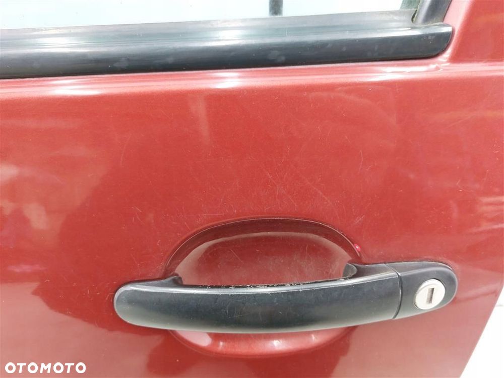Drzwi przednie lewe przód VW Golf IV 1997-2003 LC3K CZERWONE 5 DRZWI - 7
