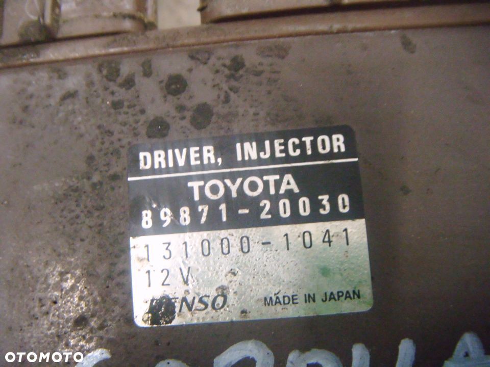 toyota corolla e12 2.0 d4d sterownik wtrysków - 2