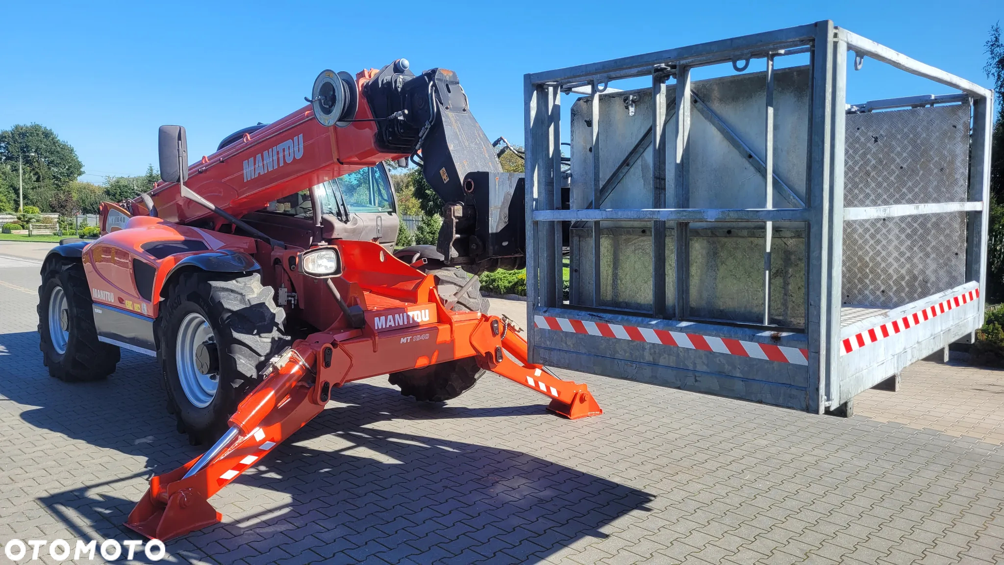 Manitou MT 1840A Kosz+Widły+Pilot! - 37