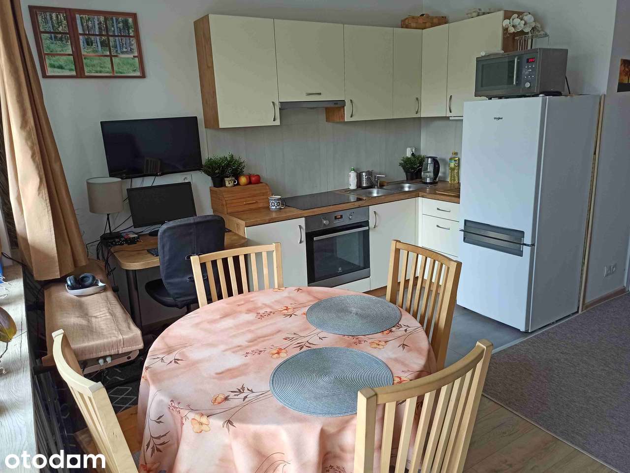 Do wejścia 1 pokojowe 24,31 m2 z dużym balkonem z 2019 r, cisza,zieleń