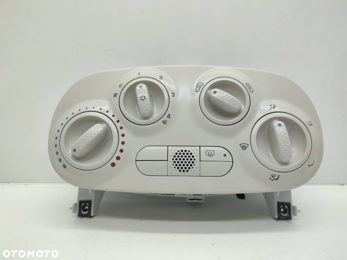 PANEL STEROWANIA NAWIEWU KLIMATYZACJI FIAT 500 98619168 - 1