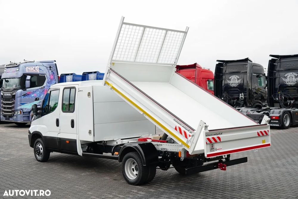 Iveco DAILY 35-140 / BASCULATOR / CU OPȚIUNI - 6 LOCURI / DOUĂ LOCURI / MANUAL / - 4
