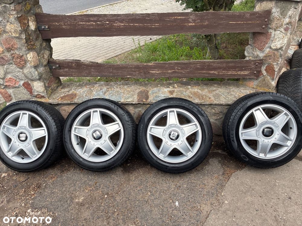 Seat  FELGI ALUMINIOWE 205/55 R16 KOMPLET ET43 5X100 4szt - 1