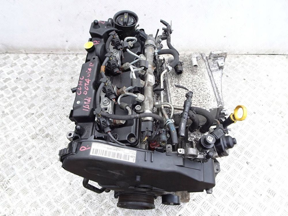 Silnik KPL. Skoda Seat VW Audi 1.6 TDi 105 KM CLHC CLH - 14