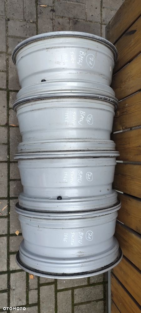 FELGI ALUMNIOWE 5x120 8Jx18 CALI ET46 BMW X3 I INNE BBS 3411524 KOMPLET 4 SZTUKI - 11