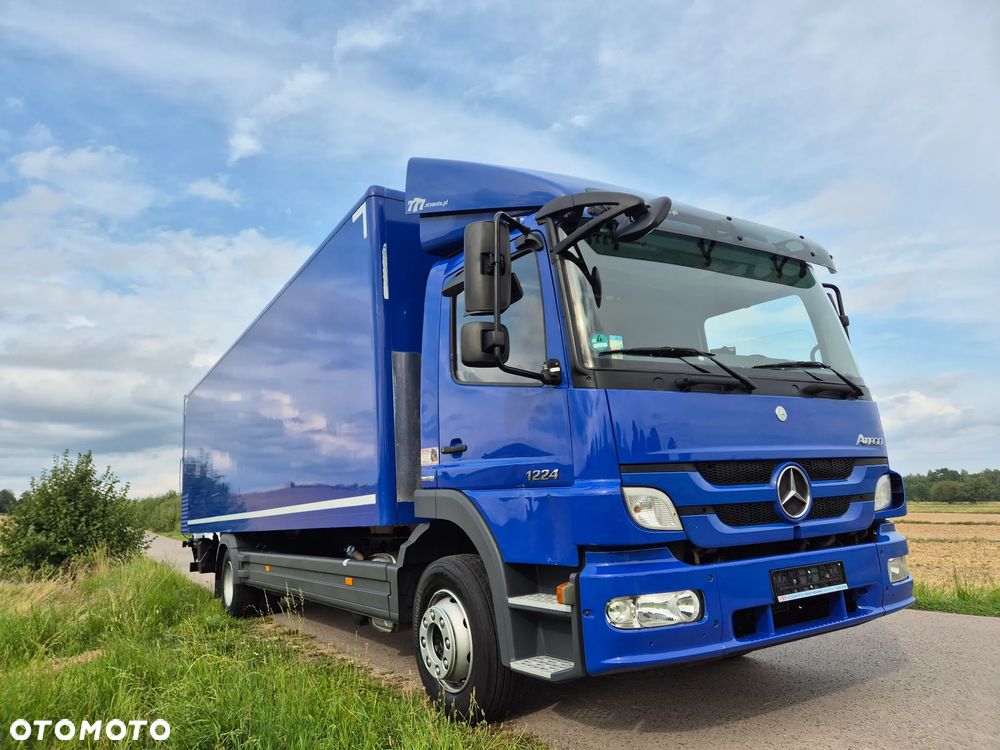 Mercedes-Benz Atego 1224 z Niemiec 9m kontener izoterma podział manual 1222 okazja - 12