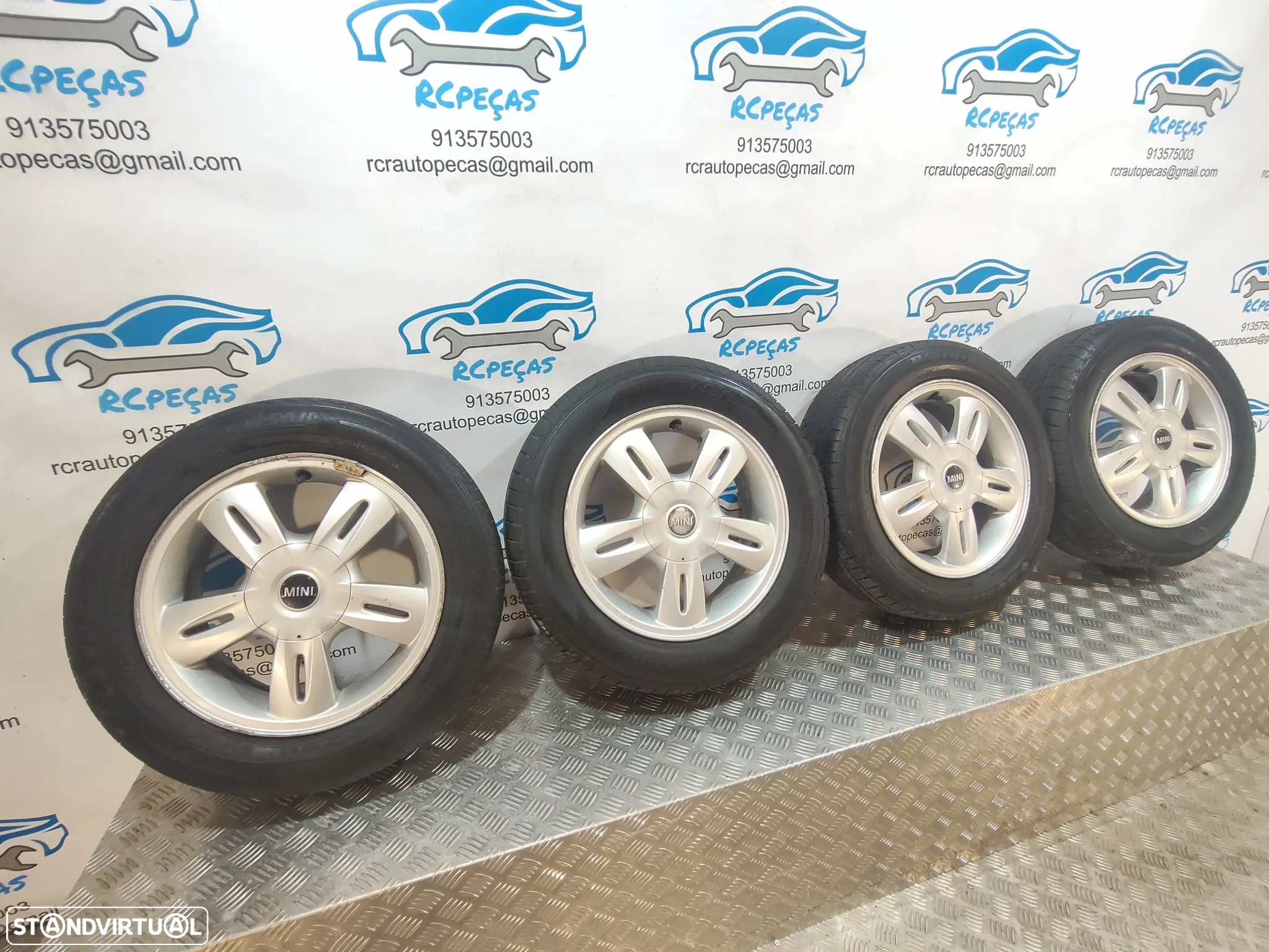 - Conjunto Jantes 15 Mini 5,5J ET45 4X100 6763295 - 9