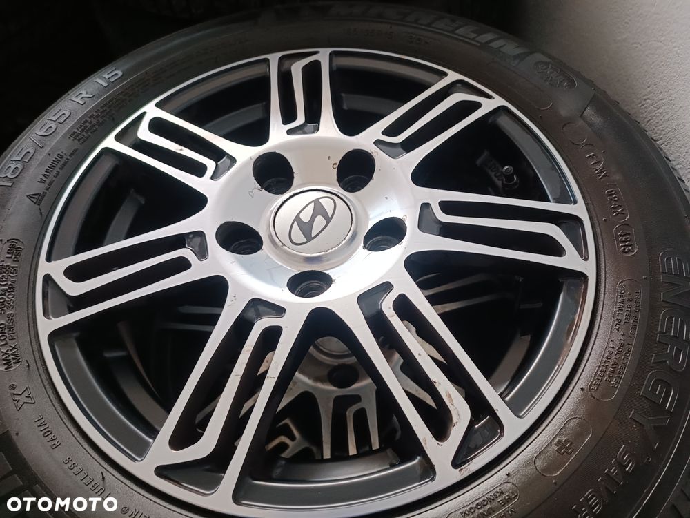 5x114,3 Felgi Aluminiowe Alufelgi 15 Koła Letnie Lato MAZDA 5 6 3 MPV KIA VENGA CEED I SOUL HYUNDAI Elantra IX20 I30 I 4,5mm Legnica ALU-RAD 195/65 - 5