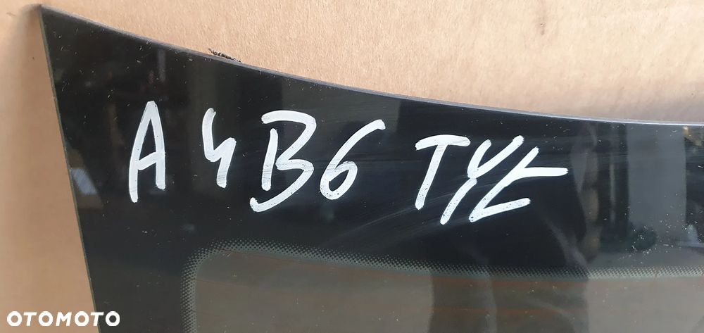 Szyba karoseryjna tył tylna Audi A4 B6 Sedan AS2 01r - 7