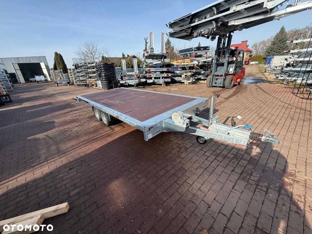 Martz Przyczepa Martz GT Plateau 450 DMC 3,5T 450x200 platforma podłoga sklejka spawana rama Motomus - 13