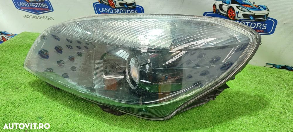 FAR STANGA HALOGEN CU LUPA SKODA FABIA 5J / FACELIFT / COD OEM 153874 / 173203 2010-2015 (4G2) - 6