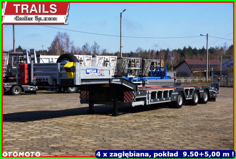 Inny Niskopodwoziowa ład. 43 T, rozciągana do 18,60 m, 4 x załębiana !!! - 3