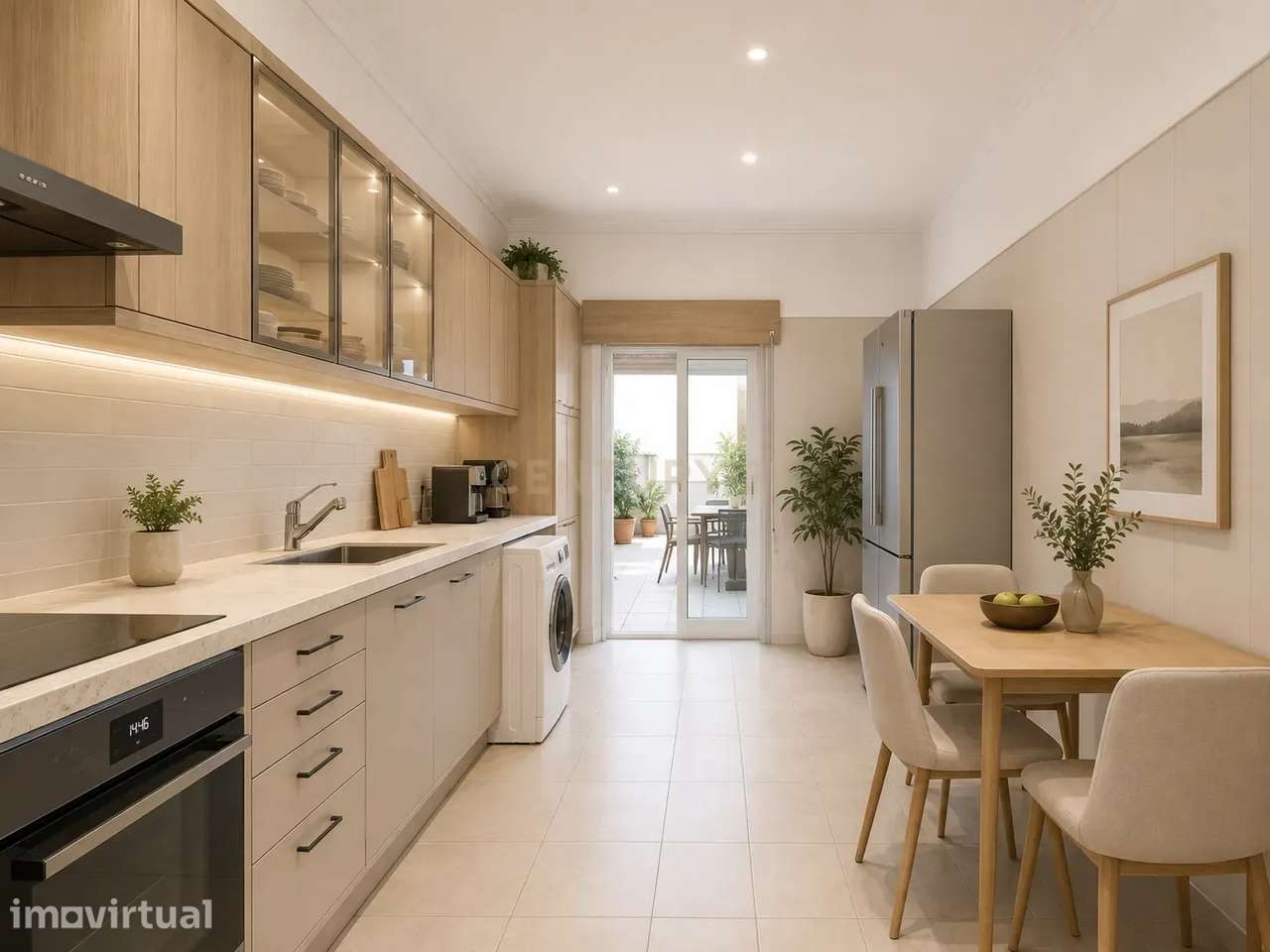 Apartamento T3|Box|Terraço de uso exclusivo - Grande imagem: 4/24