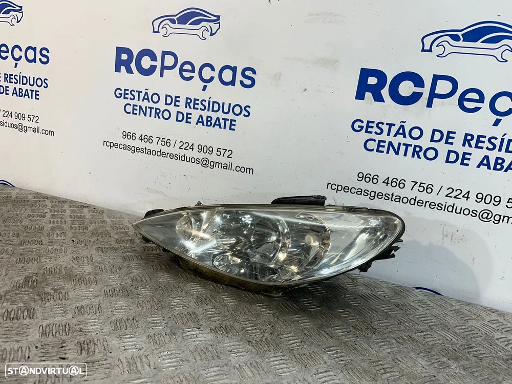 .Otica Oticas Farol Direita Esquerda Peugeot 206 Original - 7
