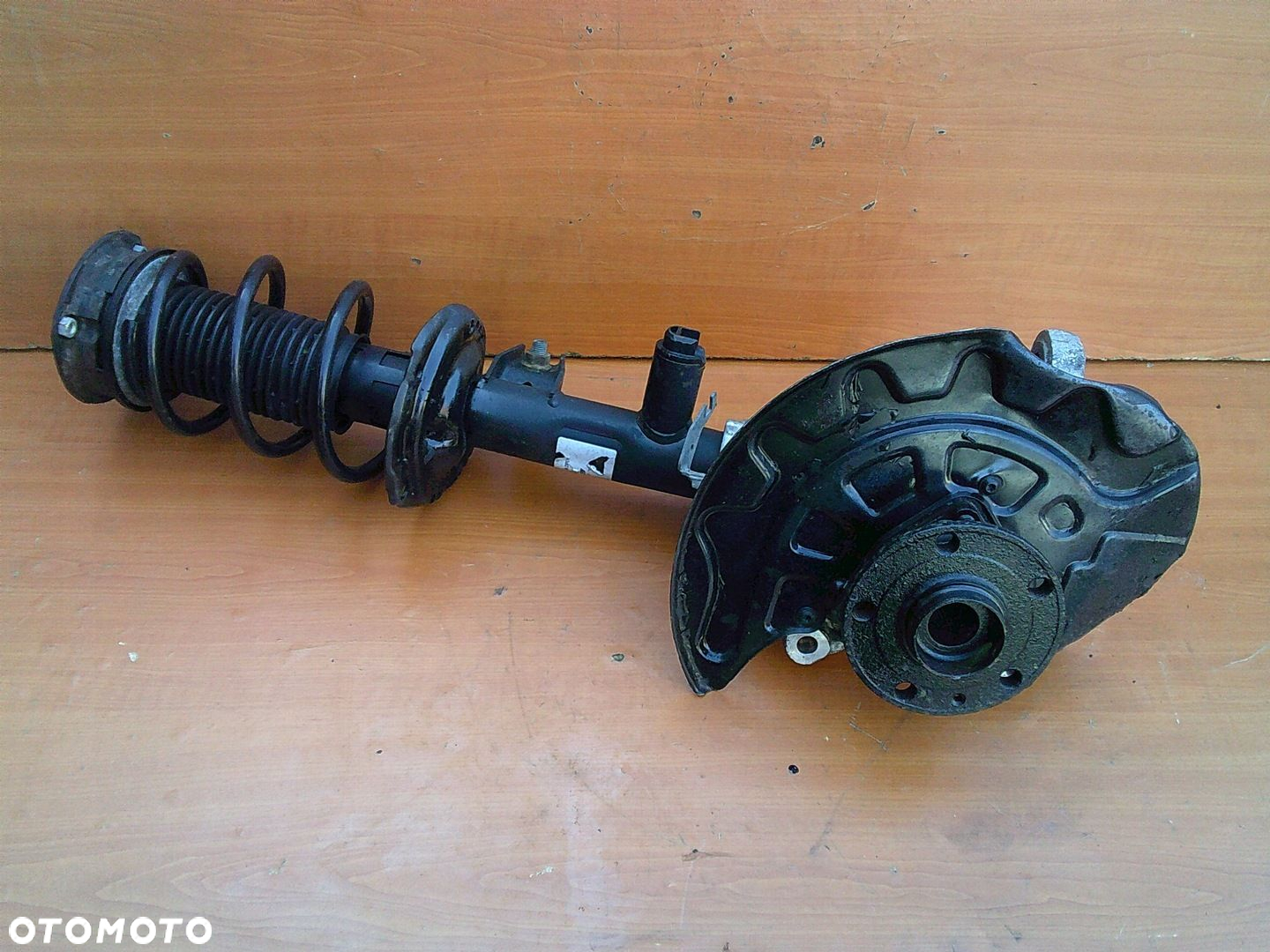VW AUDI SKODA SEAT ZWROTNICA PRZÓD LEWA 5Q0407257A  AMORTYZATOR 3Q0413032A - 2
