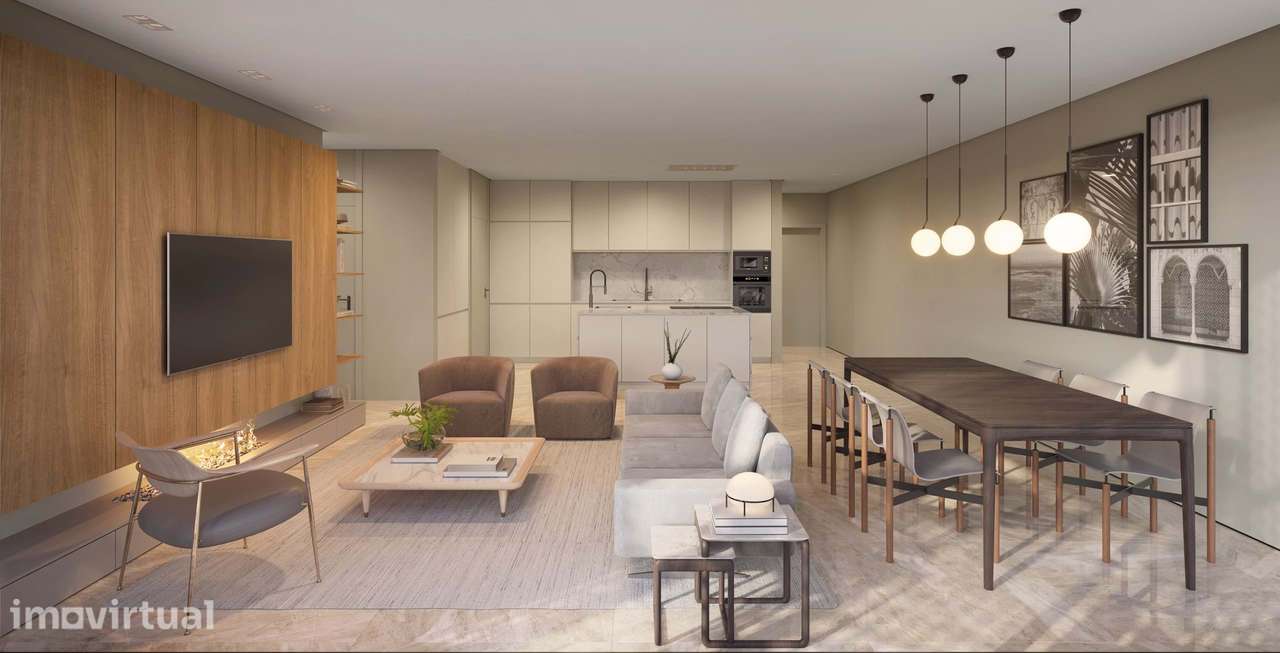 Apartamento T2 com 2 suítes e 2 lugares de garagem no centro de Cascai - Grande imagem: 5/22