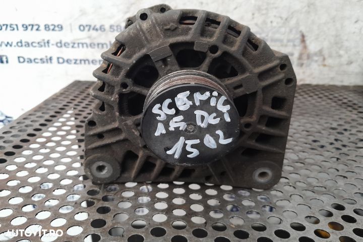 Alternator 1.5 DCI,SG12B105 8200537415 Renault Scenic 2 [2003 - 2006] - 1