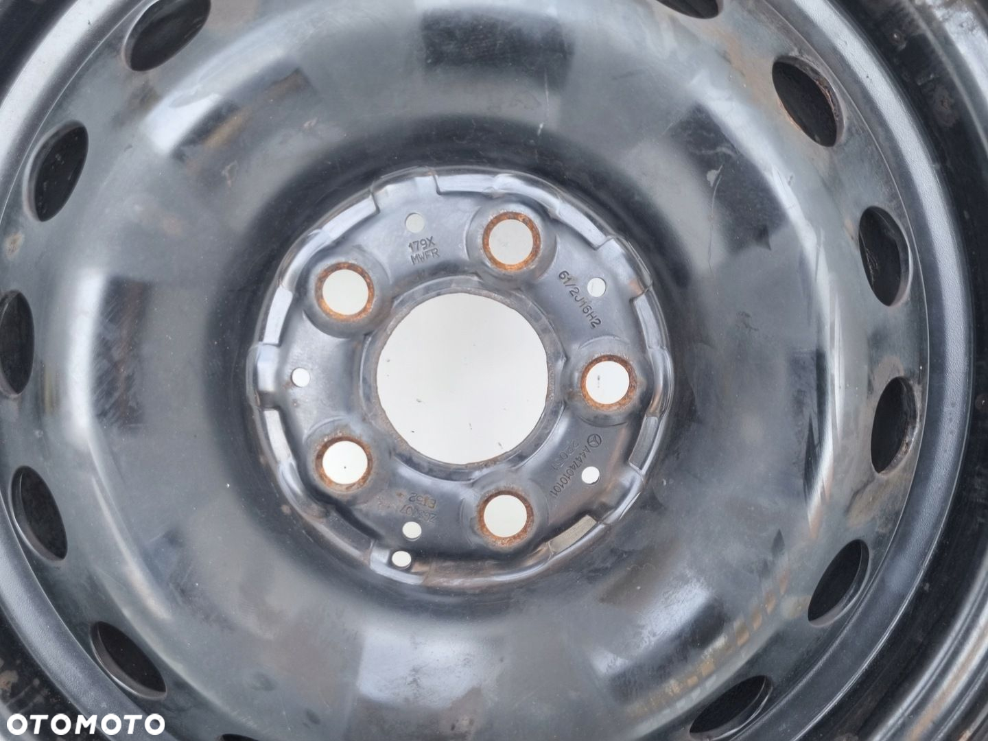 Mercedes Vito KOŁO ZAPASOWE Zapas felga 205/65 R16C 5x112 ET52 A4474010101 - 2