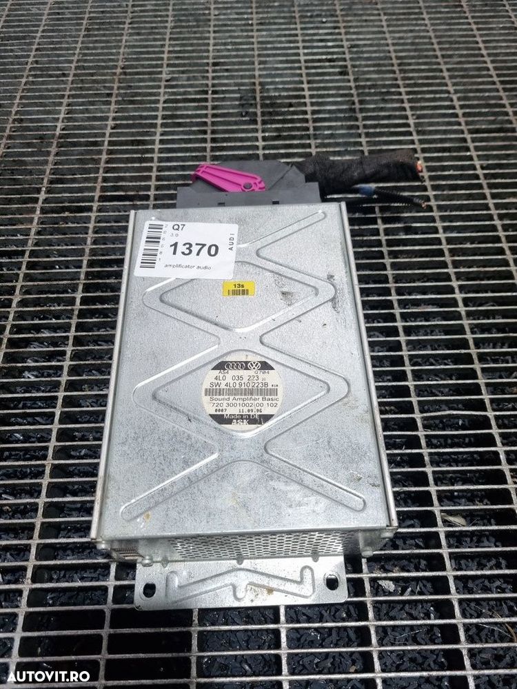 Amplificator audio AUDI Q7 2005 - 2009 (1370) 4L0910223B - 1