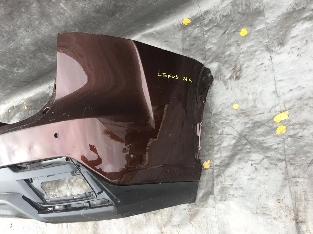 LEXUS NX I 300H LIFT 2018-2021 HYBRID ZDERZAK TYLNY TYŁ SPOILER HOKEJ DOKŁADKA - 4