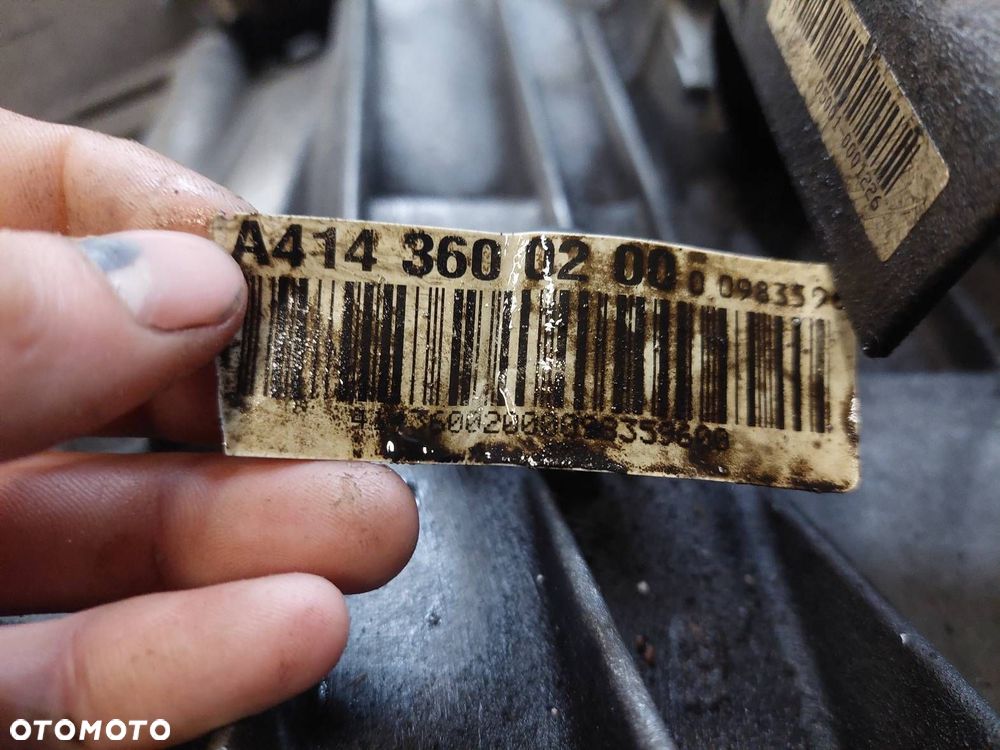 SKRZYNIA BIEGÓW MERCEDES-BENZ W414 VANEO 1.7 CDI 4143600200 716513 - 7