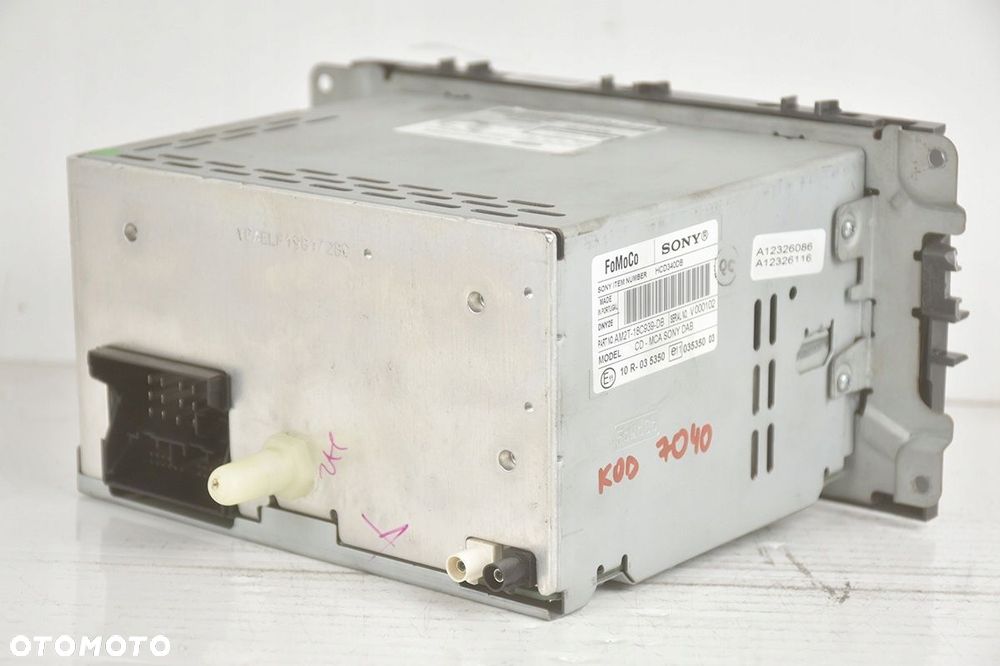 radio radioodtwarzacz * sony ford am2t-18c939-db - 4