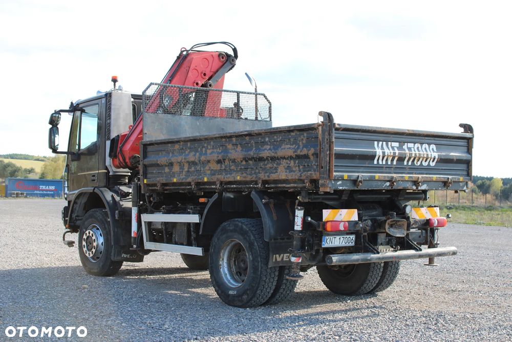 Iveco Eurocargo ML150E25WS Napęd 4x4 Reduktor Blokada Wywrotka Kiper Wywrot HDS Żuraw Dźwig Energetyka - 6