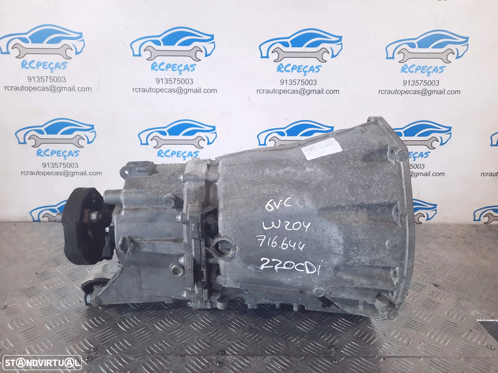 CAIXA VELOCIDADES MANUAL MERCEDES BENZ C W204 220 CDI 16V 170CV OM646811 646811 A2112610901 2112610901 716644 M W163 ML E W211 - 4