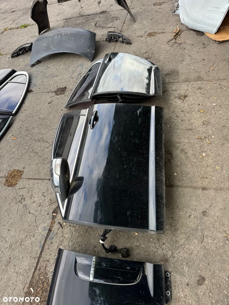 Jaguar FX PEF czarny zderzak przód maska lampa prawa lewa pas przedni z chłodnicami drzwi prawe lewe przednie tylnie przód tył lampa prawa lewa  filtr powietrza błotnik prawy lewy - 9