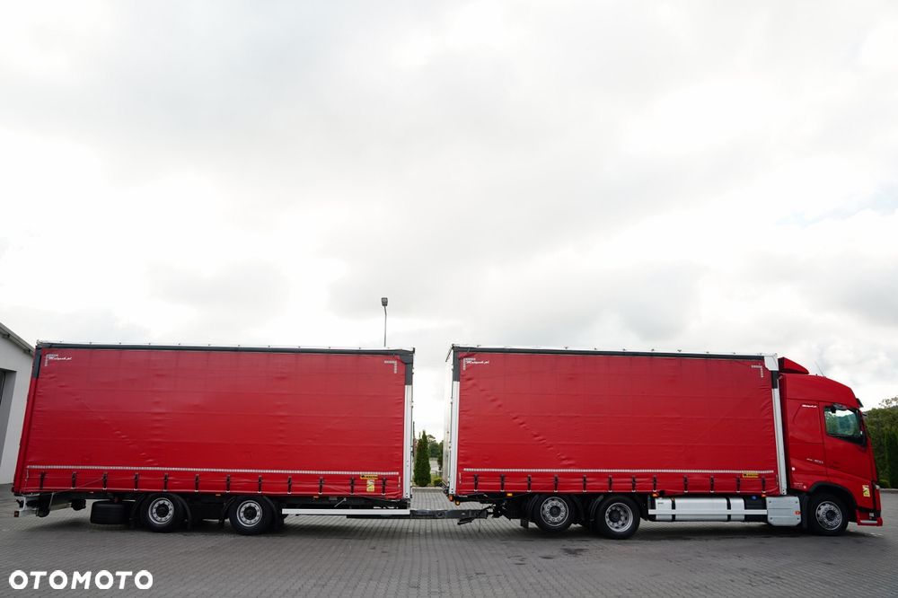 Volvo FH 460 / ZESTAW TANDEM / 120 M3 / PRZEJAZDOWY / I-SAVE / KLIMA POSTOJOWA  / OŚ PODNOSZONA / SKRĘTNA / WIELTON / PLANDEKA ZBROJONA - 16