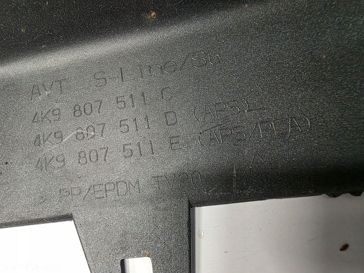 ZDERZAK TYŁ TYLNY AUDI A6 C8 KOMBI S-LINE AVANT 4K9807511C 4K9807511D - 8