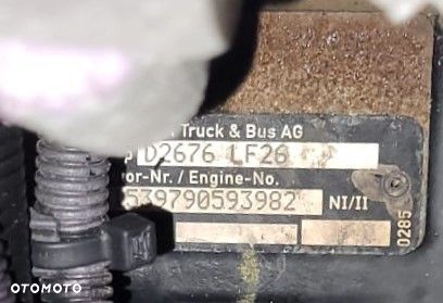 SILNIK MAN TGX TGS D2676 LF26 EURO 6 440 KM CENA BEZ ZWROTU STAREGO SILNIKA - 6