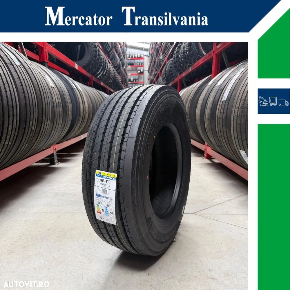 Anvelopa NOUA 245/70R17.5 Advance GR-T1, M+S*, Regional, Remorca, 143/141J/C/C73dB(B) - 1
