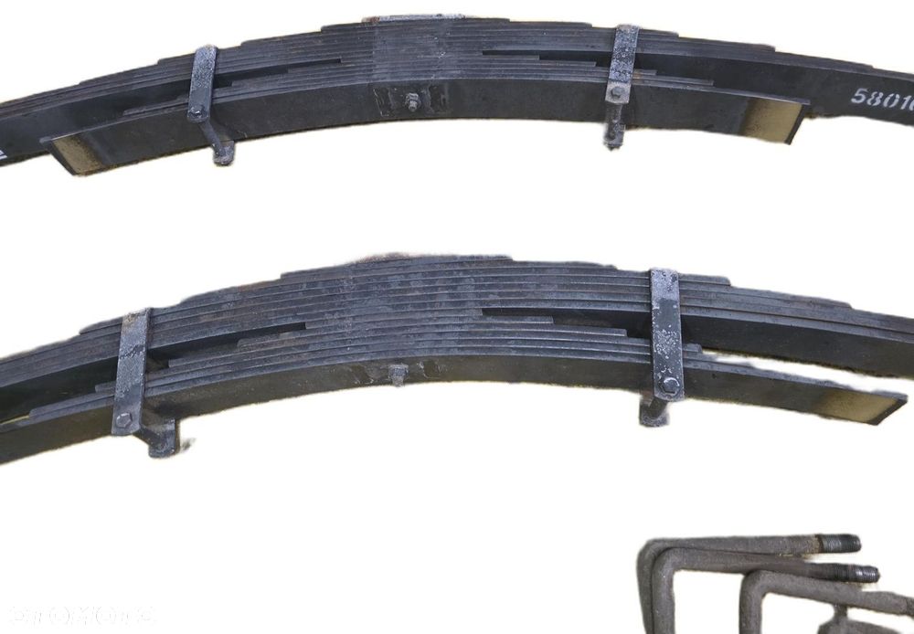 Resory Tylne Komplet Iveco Daily 14 Piór Z Mocowaniami 5801644084 - 4