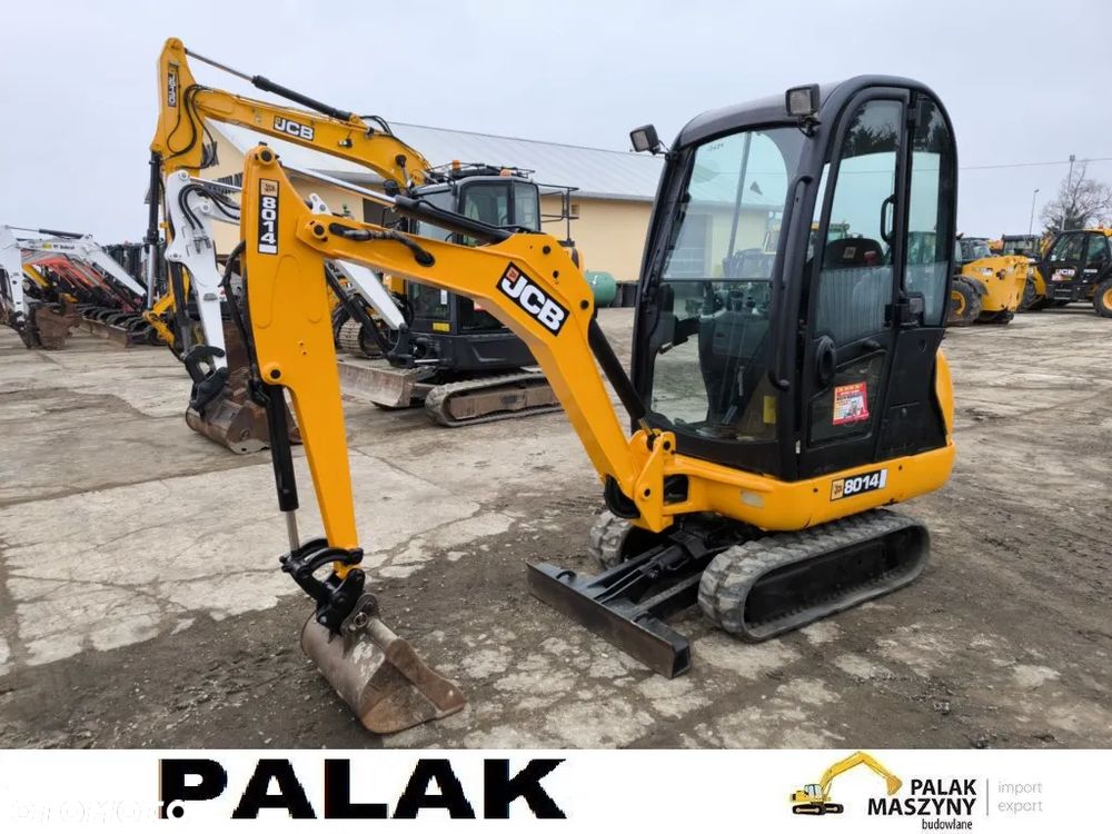 JCB Mini koparka JCB 8014 , 2017 rok - 6