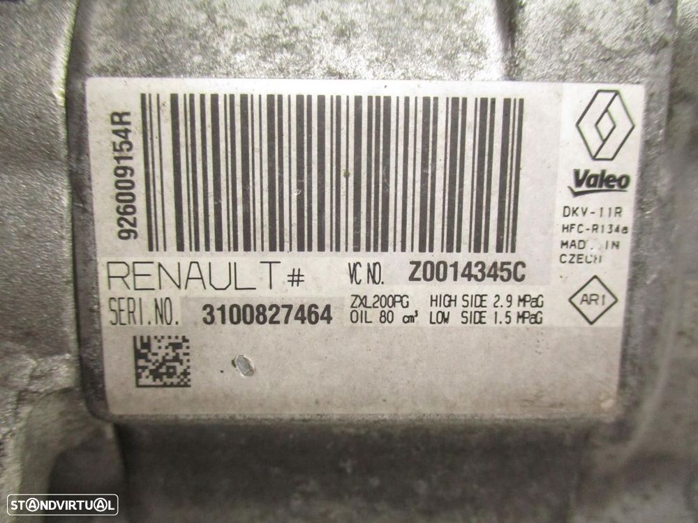 COMPRESSOR AR CONDICIONADO DACIA DUSTER 2014 - 4