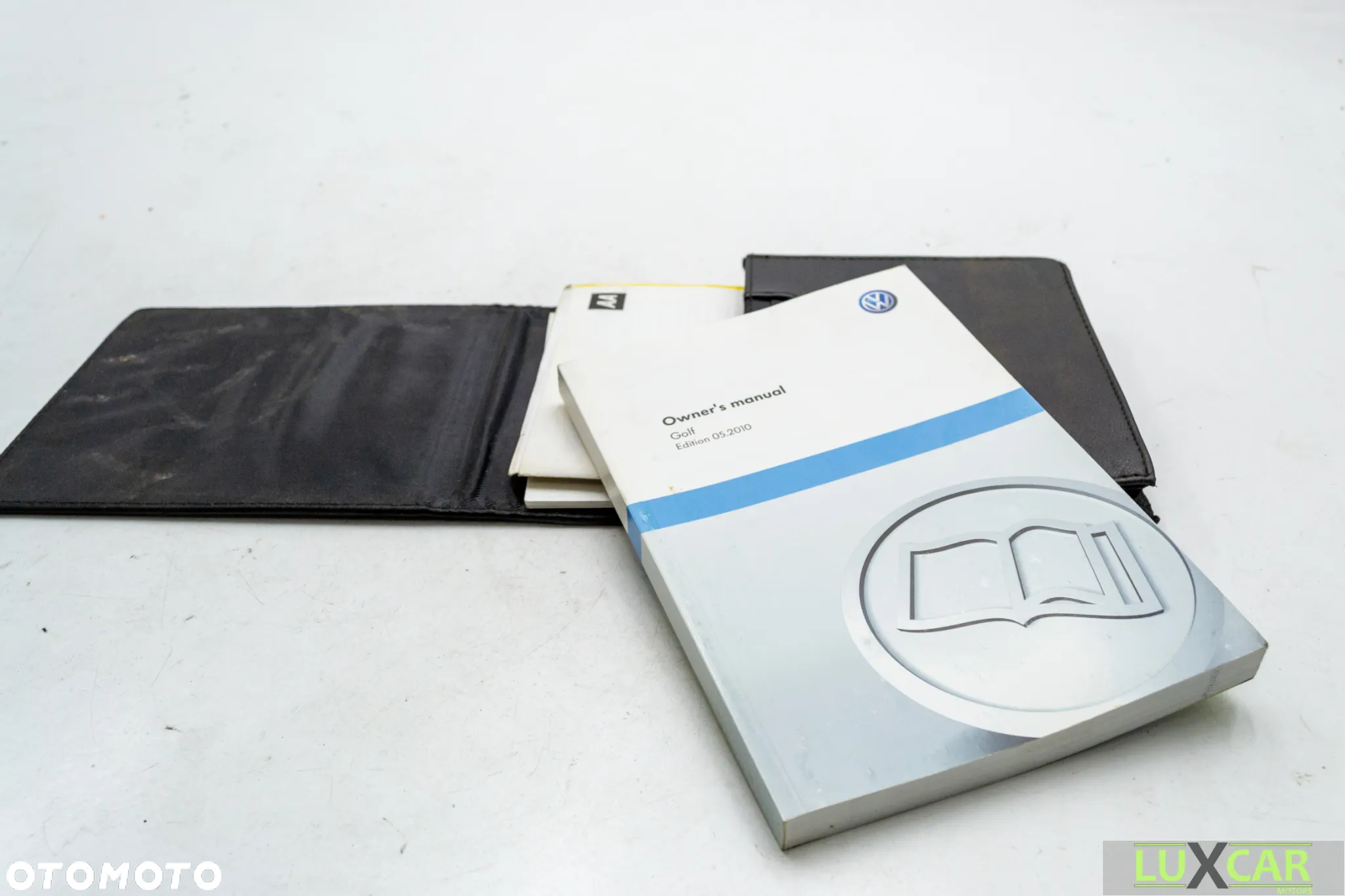VW GOLF KSIĄŻKA SERWISOWA ETUI TORBA POKROWIEC ORYGINAŁ - 2