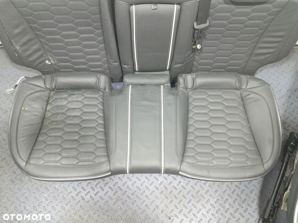 FORD MONDEO MK5 FOTELE PRZÓD KANAPA TYŁ SKÓRA BOCZKI EU VIGNALE - 5