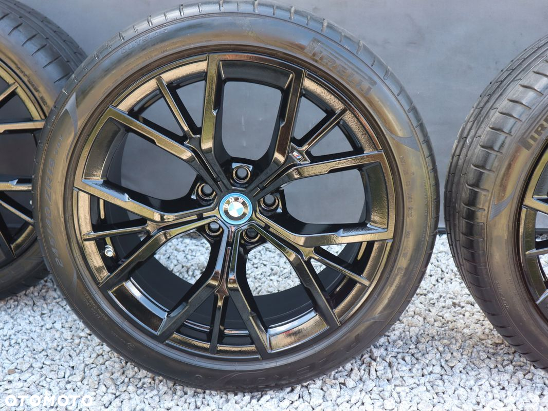 FELGI KOŁA BMW G30 G31 LIFT SERIA 5 19 CALI WZ 845 M Black OE Super Stan - 4